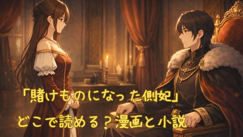 「賭けものになった側妃」はどこで読める