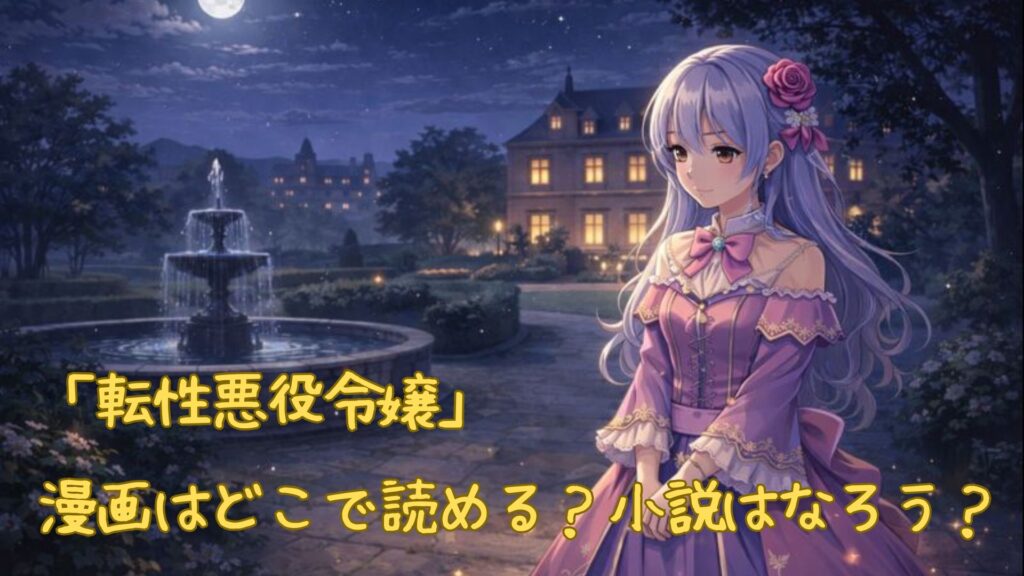 「転性悪役令嬢」の漫画はどこで読める